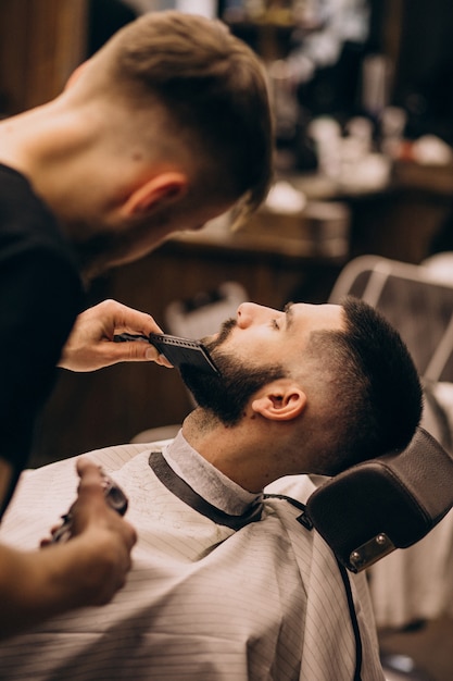 Corte de barba